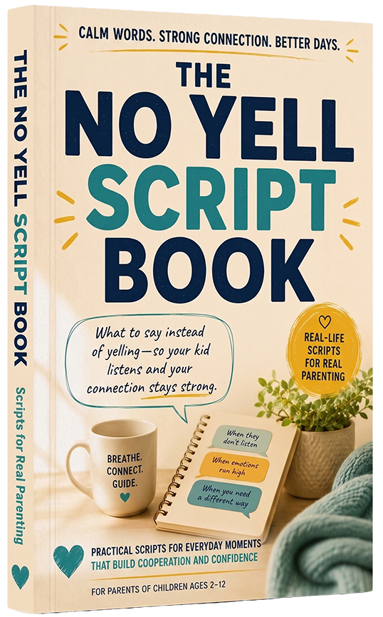 The No-Yell Script Book: Gentle Discipline for Strong-Willed Kids