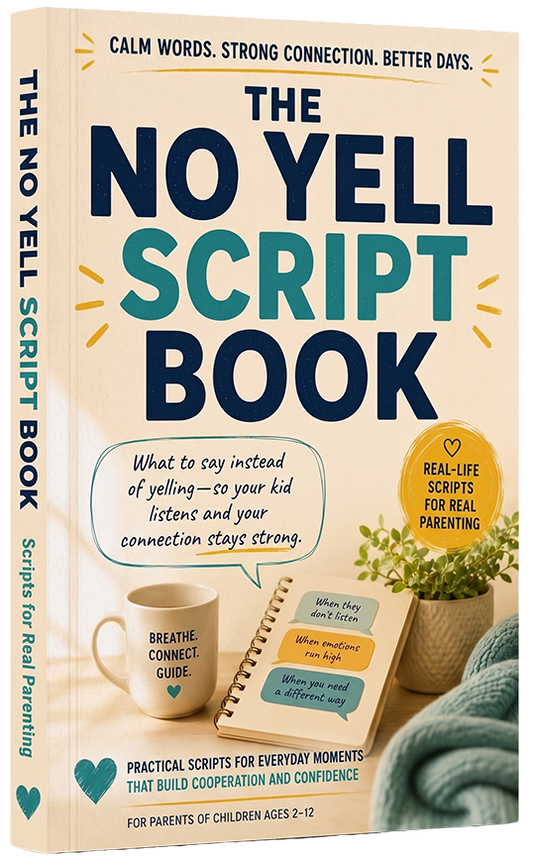 The No-Yell Script Book: Gentle Discipline for Strong-Willed Kids